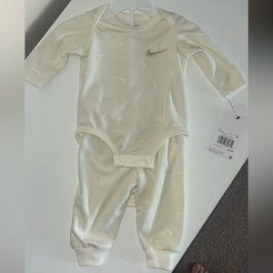 Nike Cream Baby One Piece